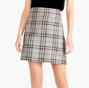 J.CREW - NWT Plaid Mini Skirt